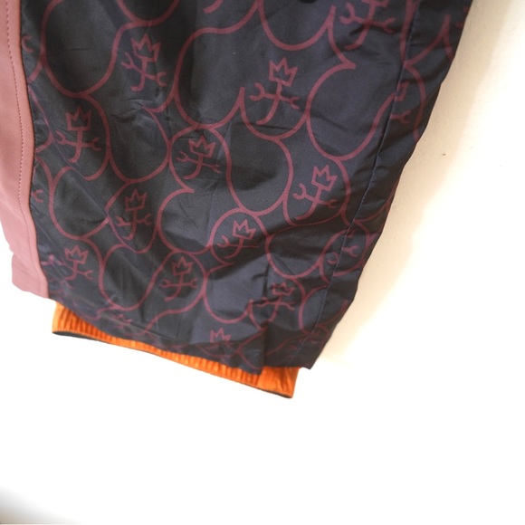 Rossignol JC de Castelbajac Ski Snowboarding Pant Brown Black Women's Size S - Picture 4 of 11